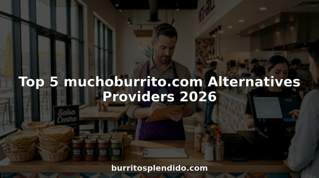 Restaurant manager checking inventory in Mexican fast casual restaurant