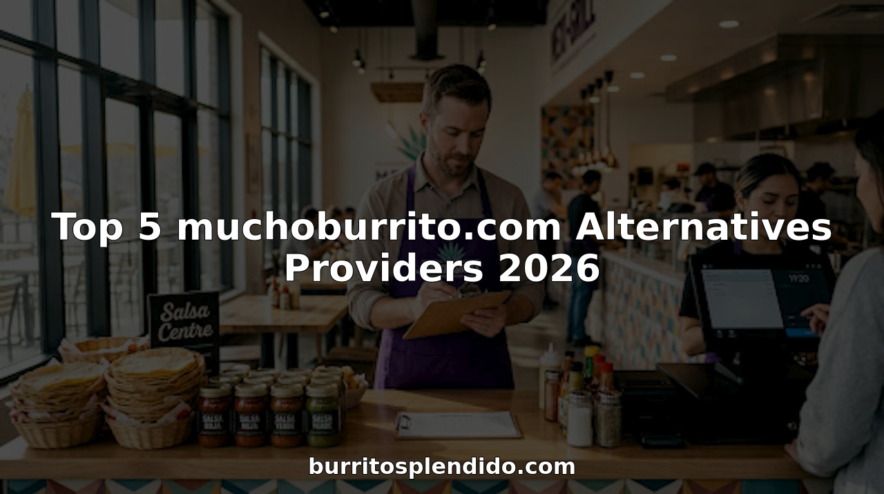 Restaurant manager checking inventory in Mexican fast casual restaurant